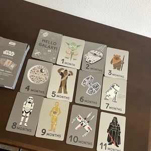 Pottery Barn Baby Star Wars Milestone Cards